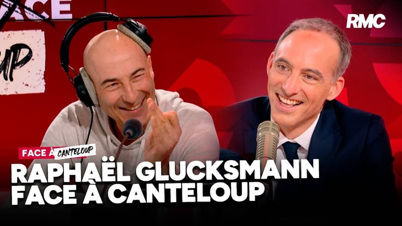 Royal, Ruffin, de Villiers... Raphaël Glucksmann est face à Canteloup