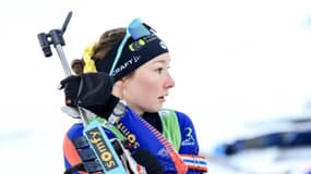 Amandine Mengin à Ridnaun en décembre 2024.