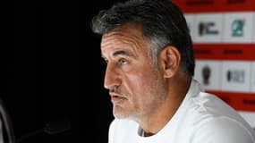 Christophe Galtier en conférence de presse