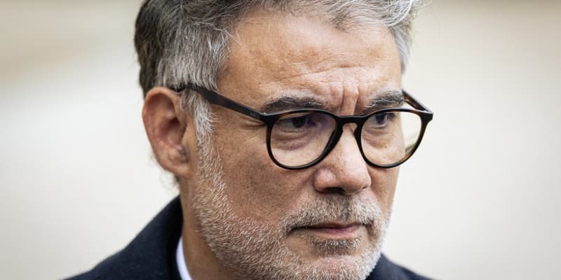 Olivier Faure, au palais présidentiel de l'Élysée à Paris, le 10 octobre 2025.