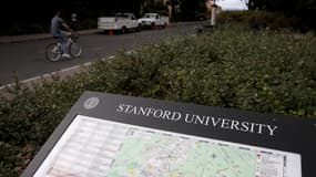Un plan de l'université de Stanford aux Etats-Unis