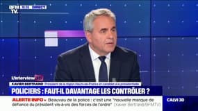 Xavier Bertrand propose une peine "d'un an de prison non-aménageable" contre les agresseurs de policiers