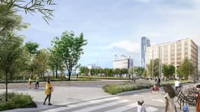 Ce à quoi la future porte de Montreuil devrait ressembler après les travaux dont le plus gros sera lancé en 2026.