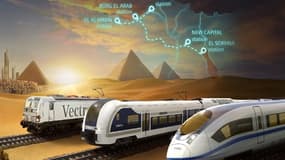 La ligne à grande vitesse en Egypte