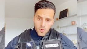 Zoubir, policier parisien, participe à l'émission de téléréalité "Les princes et princesse de l'amour".
