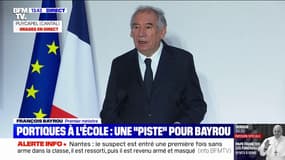 "On ne peut pas rester sans rien faire": après l'attaque au couteau à Nantes, François Bayrou n'exclut pas les portiques à l'école