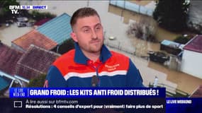 Vague de froid: "On va devoir intensifier nos maraudes locales" assure  Julien Dumond, bénévole à la Protection civile