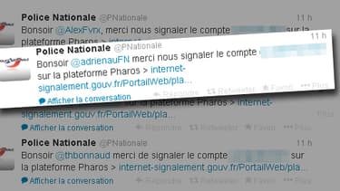 La police refuse l'dée d'une maladresse, mais pas sûr qu'ils renouvellent cette expérience.