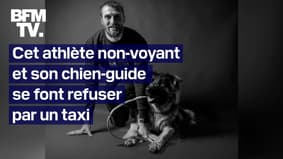 Un athlète paralympique et son chien-guide se font refuser par un taxi