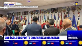 Marseille: une école des porte-drapeaux inaugurée dans le 7e arrondissement