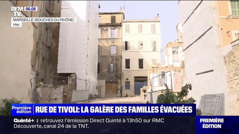 Marseille: un an après les immeubles effondrés dans la rue de Tivoli, le quotidien difficile des familles évacuées