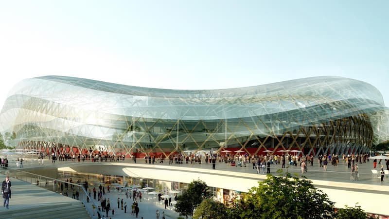 Le futur stade de Nice