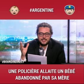 Argentine: une policière allaite un bébé abandonné par sa mère