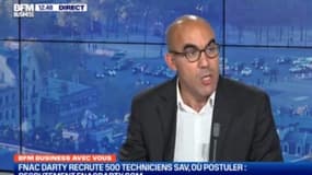 Mehdi Damani, directeur des opérations SAV chez Fnac Darty, sur BFM Business