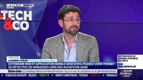 Laurent Amar (France Verif) : Extension web et application mobile gratuites, France Verif permet de détecter les arnaques lors des achats en ligne - 01/11