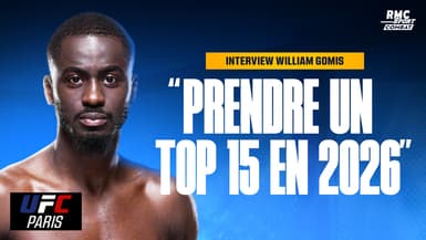 UFC PARIS/ITW : "J'ai appris de la défaite”, William Gomis fait part de ses ambitions pour 2026 !