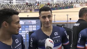 Mondiaux de piste : "On est sur la bonne voie" savoure Helal après l’argent des Bleus