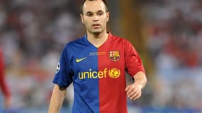 Andres Iniesta en 2009, avec le Barça