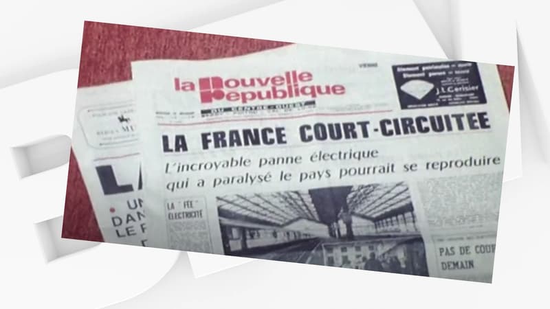 En décembre 1978, la dernière grande panne d'électricité qui a paralysé la France