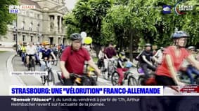 Strasbourg: les cyclistes mènent la "vélorution" franco-allemande