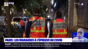 Paris: les maraudes à l'épreuve du Covid