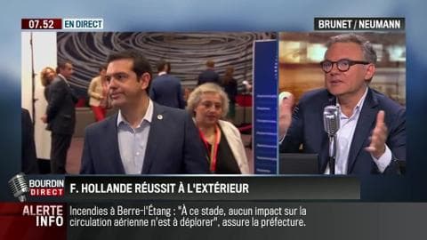 Brunet & Neumann: L'accord sur la Grèce est-il une victoire pour François Hollande ? - 14/07 