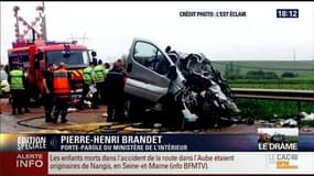 BFM Story: Édition spéciale: un terrible accident de la route survenu à Courteranges – 22/07