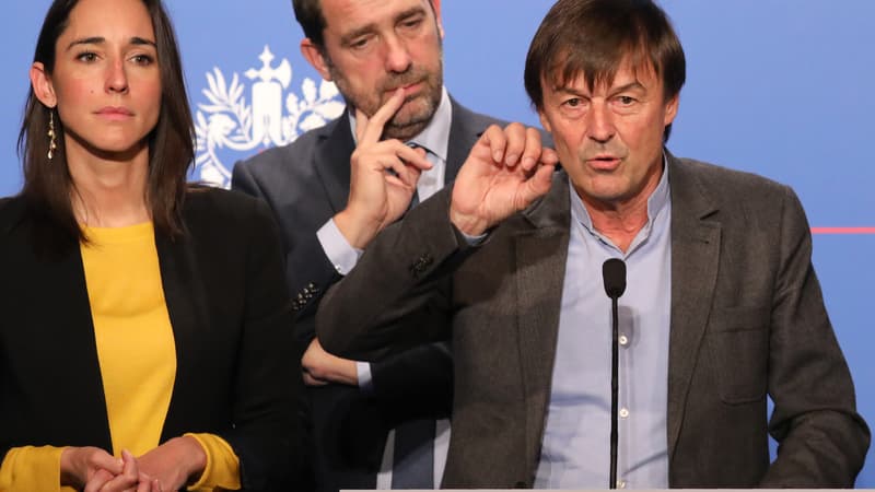 Nicolas Hulot lors de son annonce à l'Elysée le 7 novembre dernier.