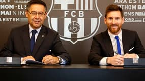 Bartomeu et Messi
