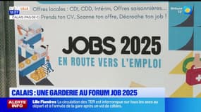 Calais: une garderie gratuite au forum Job 2025