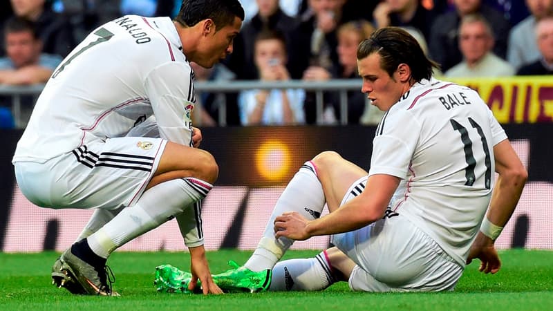Gareth Bale s'est blessé ce week-end face à Malaga.
