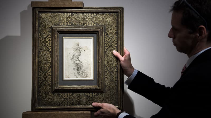Depuis sa découverte en 2016, la vente d'une étude à l'encre brune attribuée à Leonard de Vinci, représentant le martyre de Saint Sébastien, fait l'objet d'une furieuse bataille.