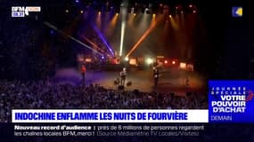 Lyon: le groupe Indochine enflamme les "Nuits de Fourvière"