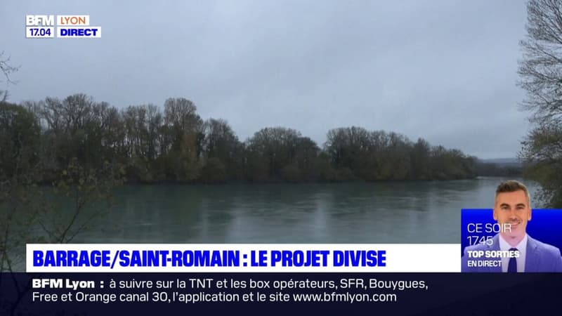 Barrage hydroélectrique à Saint-Romain-de-Jalionas: le projet divise