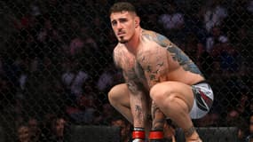 Tom Aspinall à l'UFC en juillet 2023