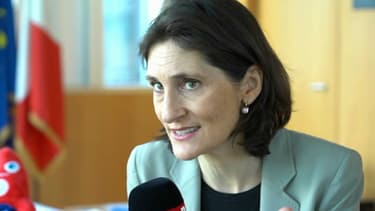 Amélie Oudéa-Castéra en entretien pour RMC Sport, 31 mai 2023