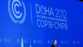 S'exprimant lors de la conférence de Doha sur le changement climatique, le secrétaire général de l'Onu Ban Ki-moon a déclaré que les conditions climatiques extrêmes étaient désormais la norme et qu'elles représentaient une menace pour l'humanité. /Photo p