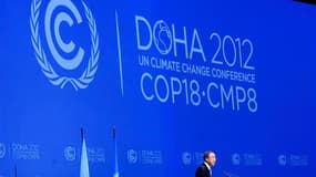 S'exprimant lors de la conférence de Doha sur le changement climatique, le secrétaire général de l'Onu Ban Ki-moon a déclaré que les conditions climatiques extrêmes étaient désormais la norme et qu'elles représentaient une menace pour l'humanité. /Photo p