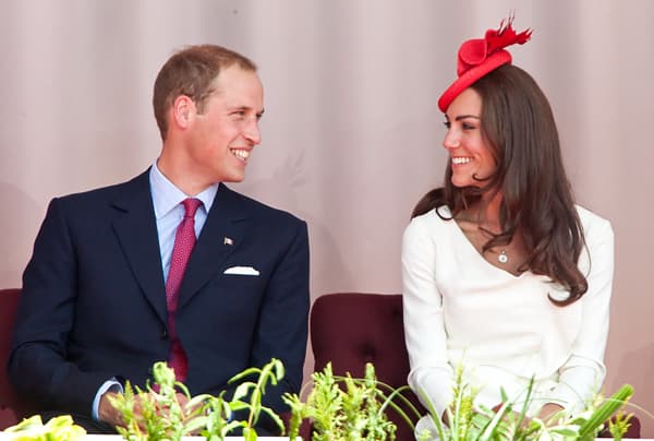 Kate Middleton et le prince William lors de leur premier voyage officiel au Canada en 2011