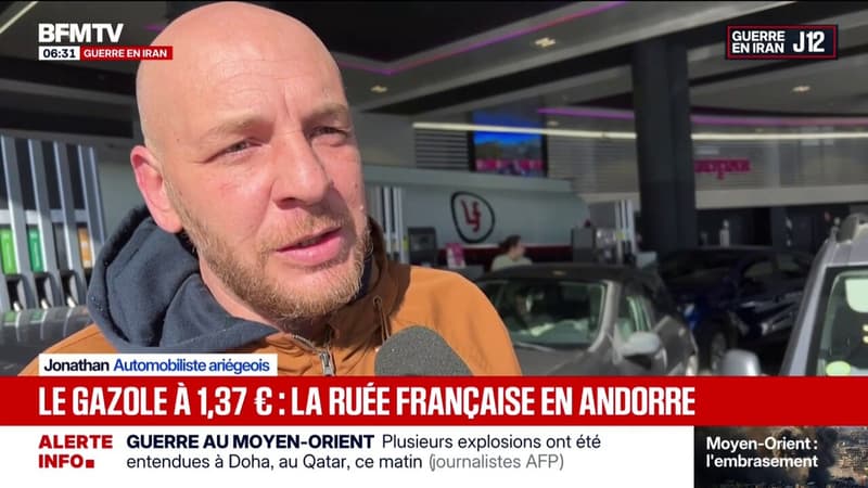 "Ça vaut le coup": ces Français qui se ruent en Andorre pour faire le plein