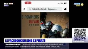 Le compte Facebook des pompiers du Var toujours perturbé après un piratage