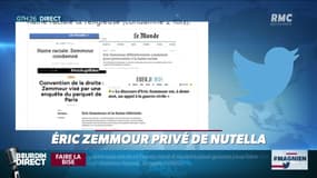 #Magnien, la chronique des réseaux sociaux : Eric Zemmour privé de Nutella