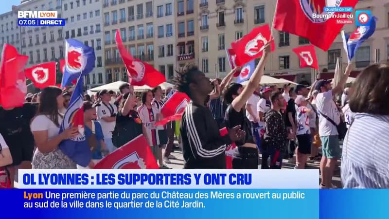 OL Lyonnes : Les supporters y ont cru