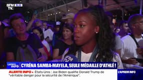 "Cette médaille d'argent, elle vaut totalement l'or pour moi": Cyréna Samba-Mayela, médaillée d'argent sur le 100 mètres haies revient sur sa performance 