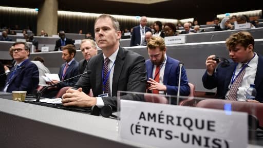 La délégation américaine à l'UPU