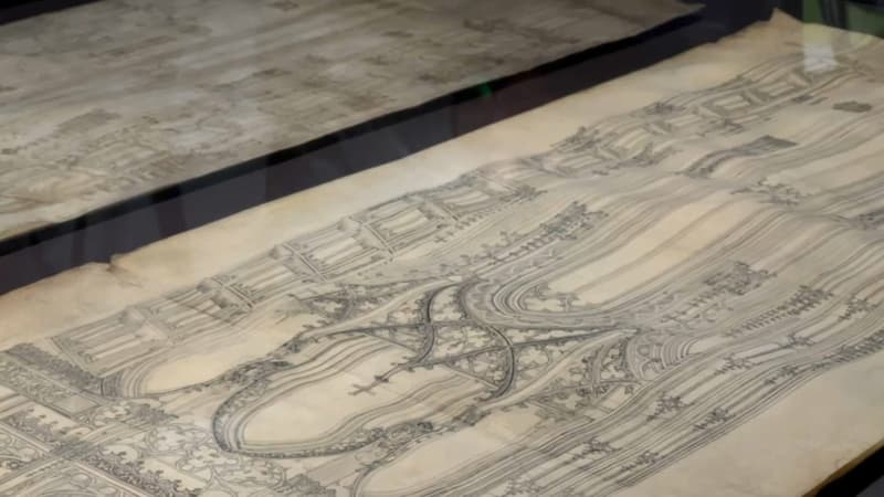 Strasbourg acquiert un dessin médiéval de la cathédrale, "une œuvre inestimable"