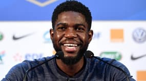 "Président Magnien!": les petites blagues de Samuel Umtiti face aux journalistes