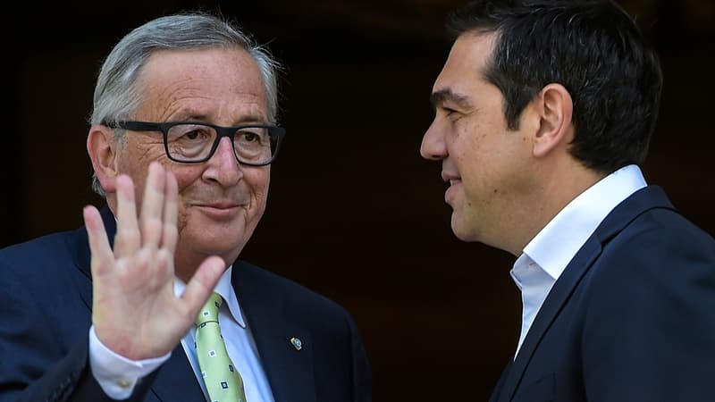 Jean-Claude Juncker a loué la performance de l'économie grecque. 
