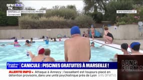 Pour lutter contre les fortes chaleurs, les piscines municipales de Marseille sont gratuites jusqu'à la fin de l'épisode caniculaire