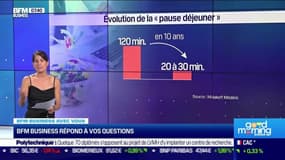 BFM Business avec vous: Avec le télétravail, est-ce la fin de la pause déjeuner ? - 09/09